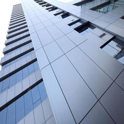 Muralha de cortina de estilo de design moderno com excelente isolamento térmico - Forma retangular