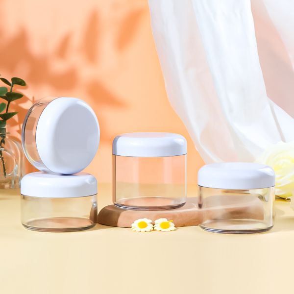 BPA Free PET Cream Jar with Customizable Capacity and Leak-Proof Design for Cosmetic Packaging