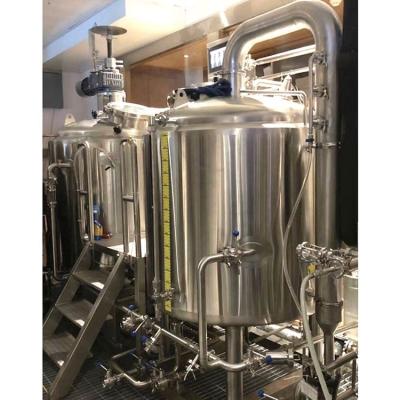 300lt Working Volume Luxury Color Brewery Plant Beer Equipment Kit for Food Beverage