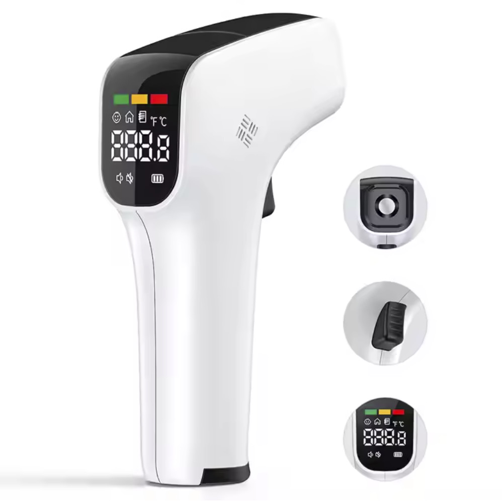 All Ages IR Medical Forehead Thermometer For Measuring Distance 1 - 3cm