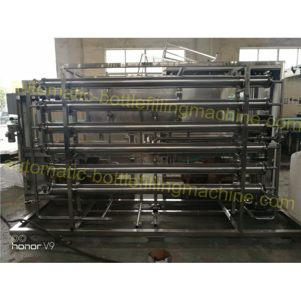 Pure Drinking Water Purification Equipment 1600 2100KG Weight High Efficiency