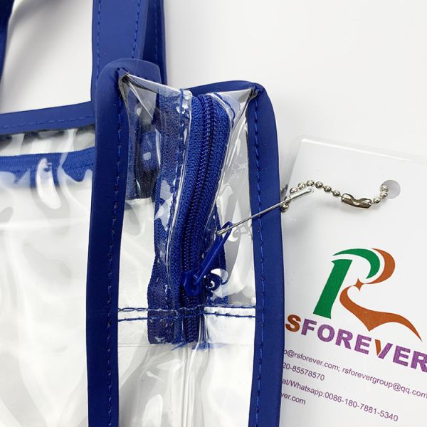 Professional Transparent  Travel Bag PVC Makeup Cosmetic Zipper Bag