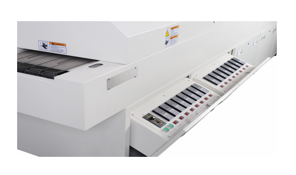 Control de lazo del cierre del PID SSR que conduce el horno sin plomo del flujo