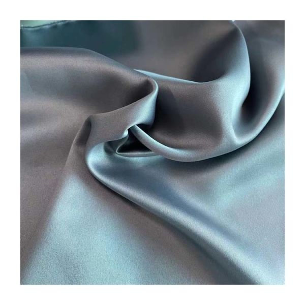 recycled silk touch Matt stretch Satin 50D*75D with spandex polyester satin Fabric