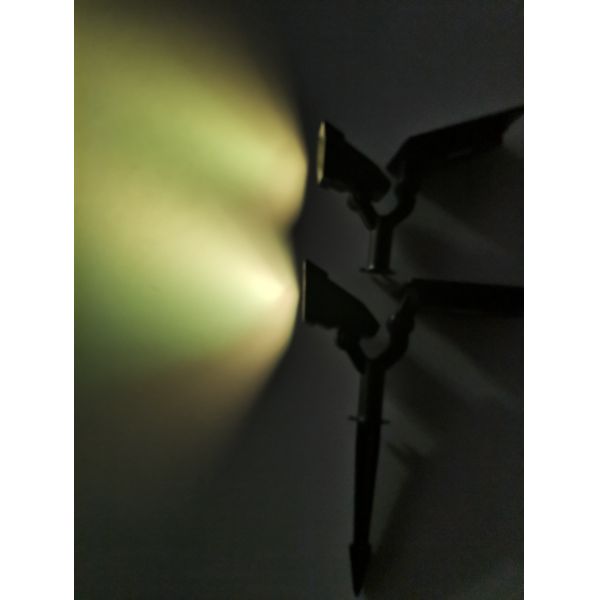 2W 240LM RGB SMD2835 LED Outdoor Solar Lawn Lights