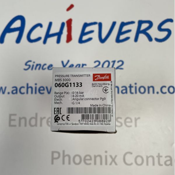 Danfoss MBS 3000 General Purpose Industrial Pressure Transmitter