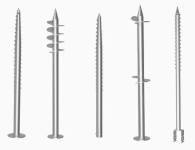 Screw Piles Anchor Hot DIP Galvanizing HDG Ground Screw Wooden House Foundation Pile 