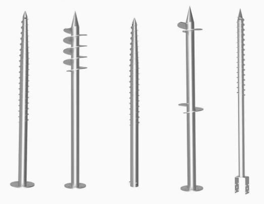 Screw Piles Anchor Hot DIP Galvanizing HDG Ground Screw Wooden House Foundation Pile 