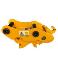 Da máquina escavadora mini 3-10 Ton Excavator ZX55U ZX70 engate rápido mecânico de Manual Quick Coupler