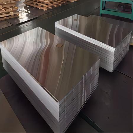 Mirror Plane Surface AISI 7075 Aluminium Sheet Bright ASTM B209 Polished Finish