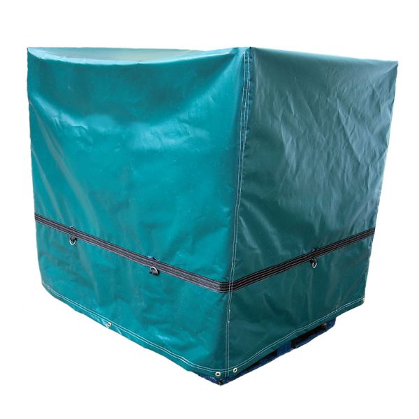 Waterproof Thermal Cover Pallet Hood Plastic Closed Pallet Top Cargo Cover