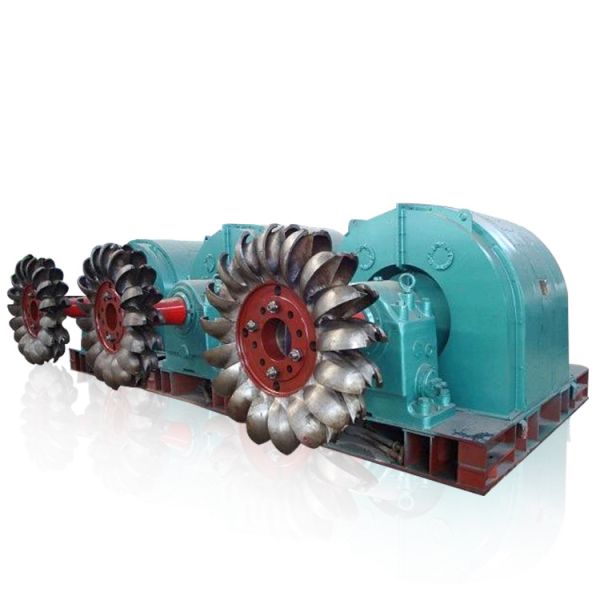 Stainless Steel Blade Water Turbine Generator Eco-friendly Hydroelectric Power Plants Durable Renewable Energy Equipment