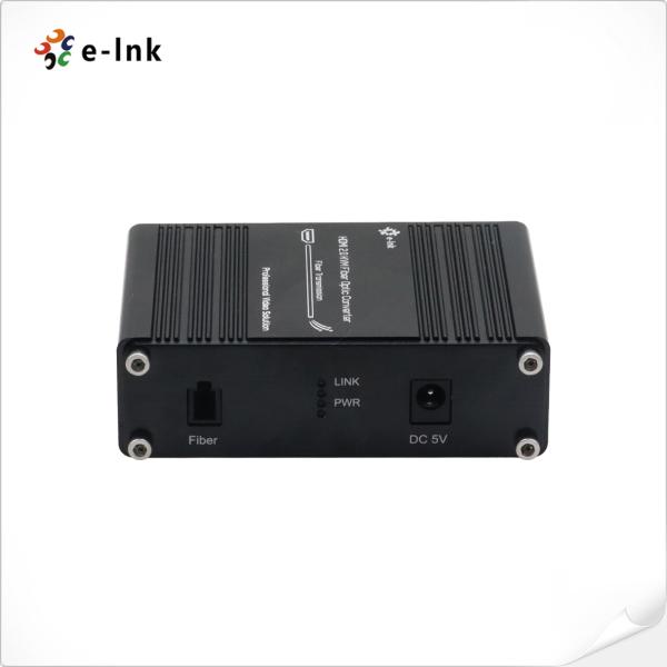 Mini 4K/60Hz HDMI 2.0 KVM USB sobre Extensor de Fibra Óptica