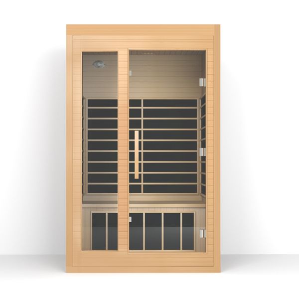 Hemlock 2 Person Infrared Sauna Cabin For Home Indoor
