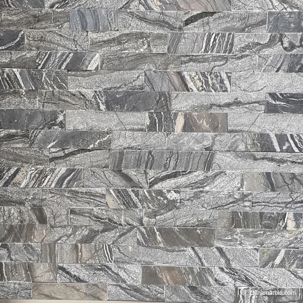 Cultured Marble Stone Natural stone Cloudy Grey Marble Culture Stone, Ledge Panel WSM-011