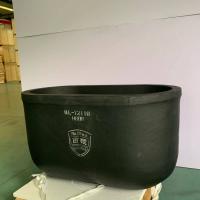 Crucible de graphite SiC elliptique haute performance optimisé pour le recyclage de la fusion