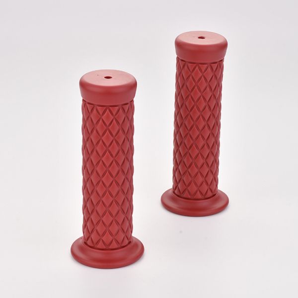 Replace/Repair Purpose Customized 22mm PVC Rubber Retro Motorcycle Handlebar Grips