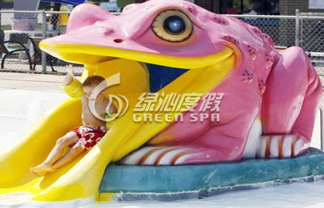 Summer Small Swimming Pool Water Slide / Water Pool Slides