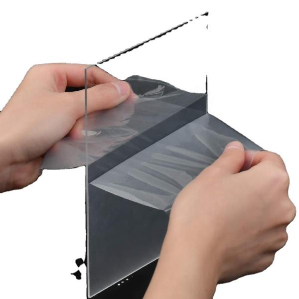 Self Adhesive Acrylic Glass Surface Protective Film For PC Poly Carbonate Sheet Protection