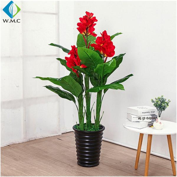 Strelitzia Reginae Artificial Bonsai Plants For Interior Ornament R020059