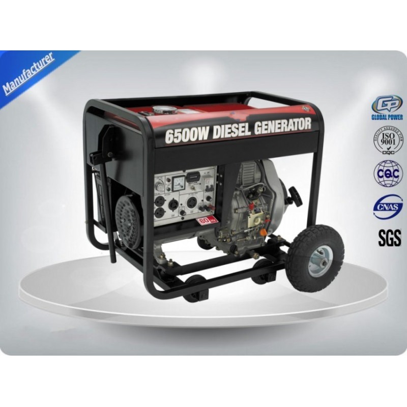 Low Noise Small Portable Generator Set Single Phase 4 Stroke Self - Excitation