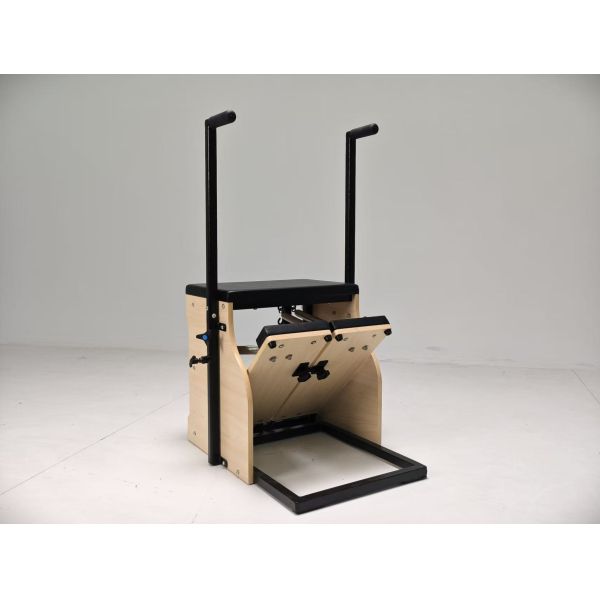 High End Wooden Pilates Equipment Elite Maple Pilates Wunda Chair Dual Spring Tension System