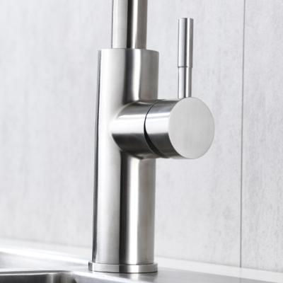 Intelligent Pull Down Flexible Hose Kitchen Faucet Spring Spout Exposed DC4.5-6.5V