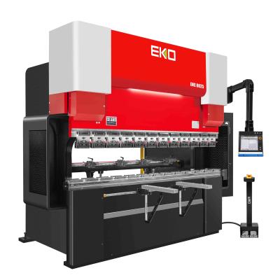 hydraulique 80 tonnes 2500mm cnc contrôle presse plieuse traitement de la tôle avec système STEP machine à cintrer EHC8025