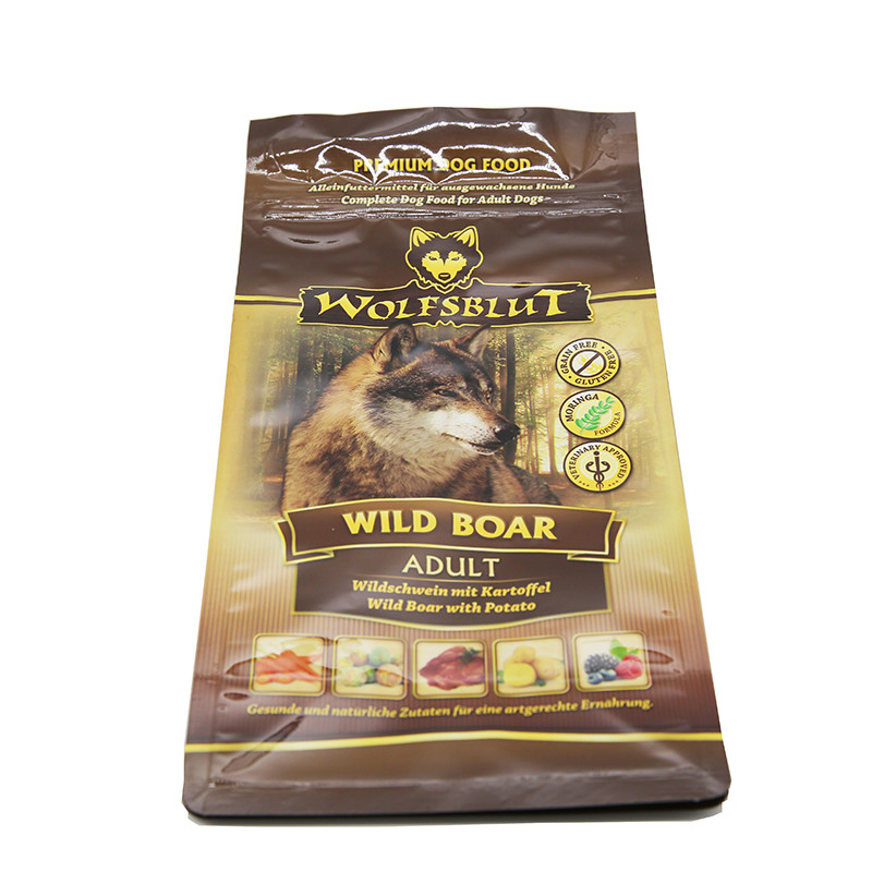 Gusset сумки 2KG 5KG 10KG корма для домашних животных Mylar упаковывая бортовой для животного