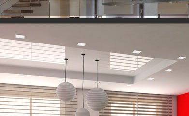 Aluminum Cold White 110V / 220V 6W LED Ceiling Down Light For Office / Meeting Room