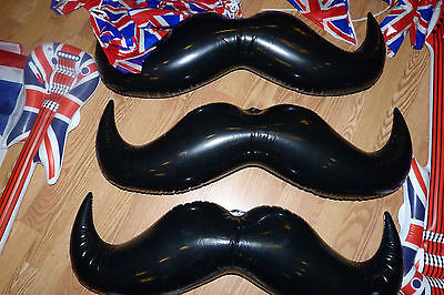 Inflatable Mustache Decorations,36 Inch Moustache Inflates