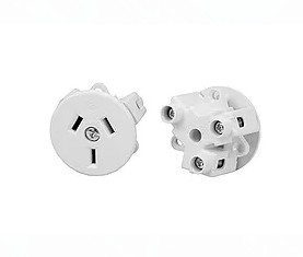 Resident International AC Receptacle Thermoplastic 94V-2 Australia Power Electrical Socket Outlet 3 Pole 15 Amp 250VAC