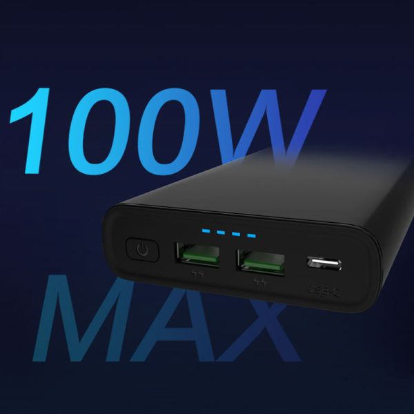 QC3.0 тип банка поручая силы c 26800mah заряжатель PD беспроводного быстрый