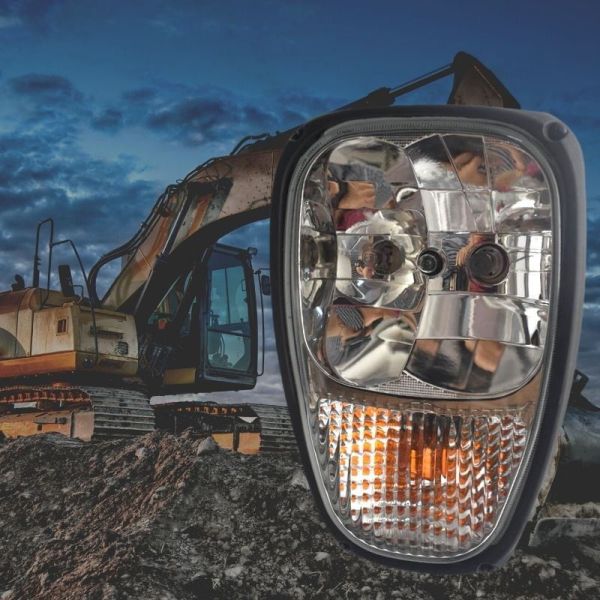 Части лампы 700/50192 затяжелителя Backhoe экскаватора фары лампы работы фронта JCB 12V запасные