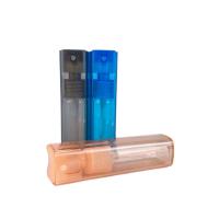 Bouteilles en plastique du parfum 10ml de pulvérisateur vide de pompe avec Flip Cap For Cosmetic