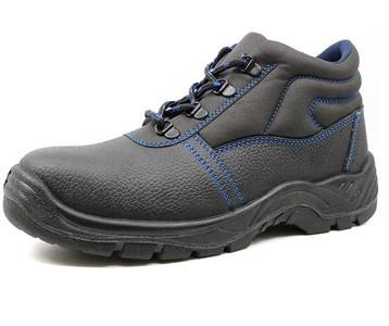 Anti Slip PPE Safety Shoes Leather Steel Toe Cap Anti Static Men Working Use