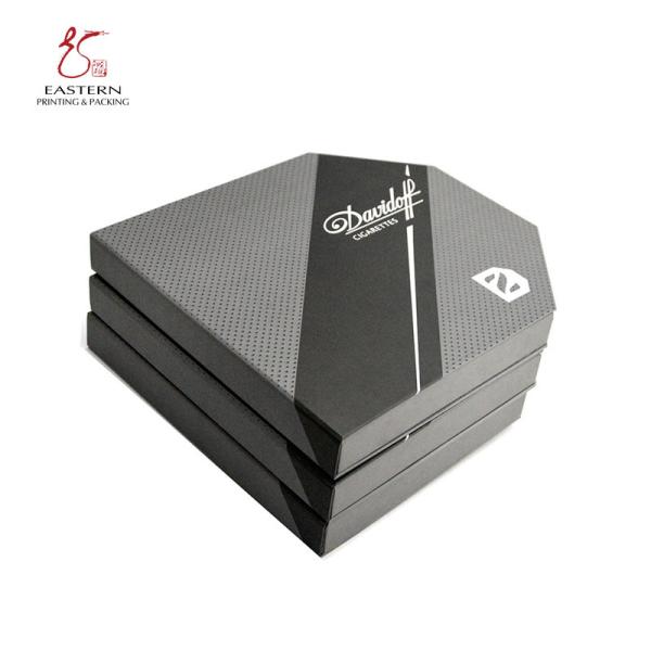 Luxury Creativity Hard Cardboard Gift Packaging , Decorative Cardboard Gift Boxes For Cigarette
