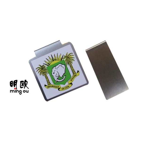 Non Magnetic Wide Credit Card Money Clip For Women Antique Style