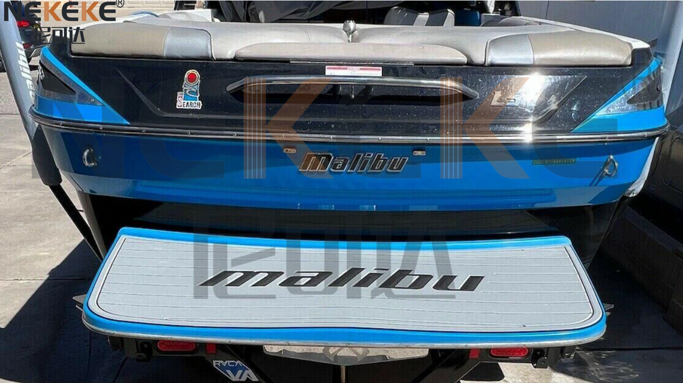 Malibu 23 LSV 2006-2009 Swim Platform EVA Faux Teak Deck Mat Marine Flooring Pad