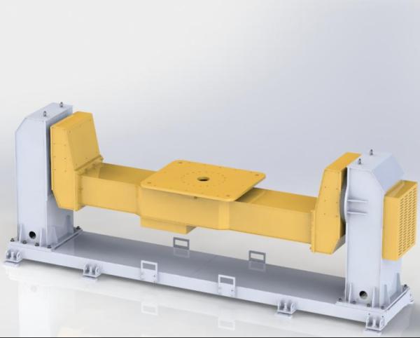 Positionneurs de soudage de haute précision et tables tournantes - Positionneurs robotisés Techfly 500 kg-3000 kg Charge, précision ±1,0 arcmin