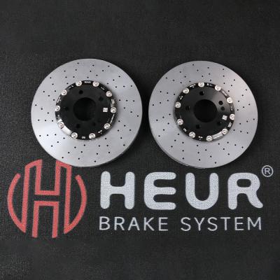 HEUR Brake Carbon Ceramic Discs For Tesla model X - 400x38mm Front Set
