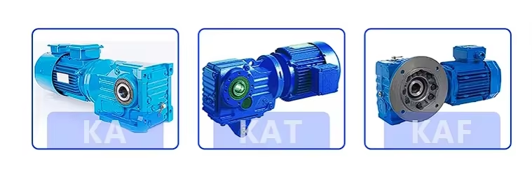 KA37-49.79 0.37kW 90 Degree Helical Bevel Gearbox Reducer Gear Motor with High Efficiency
