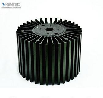 T4 T5 T6 Temper Heat Sink Aluminium Extrusion Profiles with Black Anodized