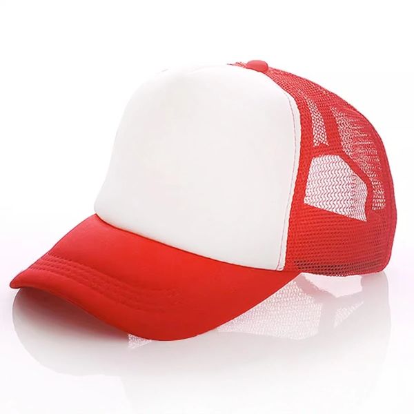 Custom Foam Trucker Cap with Profile Crown Unisex 5 Panel Mesh Hat