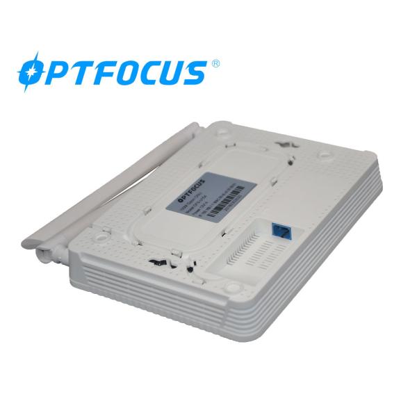 4 Ports Gigabit EPON ONU 1 Power Switch ZTE Chipset Compatible For Huawei