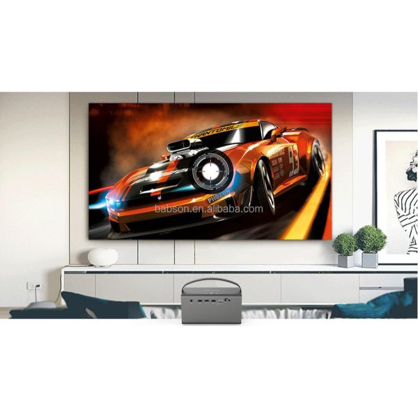 Sky 117 ODM 4K Full HD 3D Mini Smart Hotel KTV Office Auto Focus Lens 2g RAM 2k LED Android 9 Home Theater Includes Bag