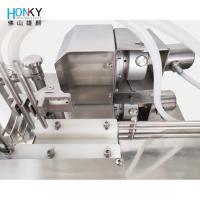 20ml Glass Vial CBD Oil Bottle Desktop Filling Machine For E - Cigar E - Liquid