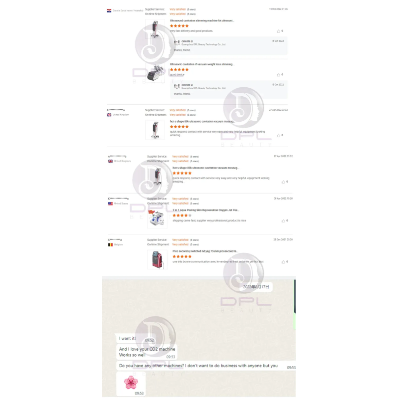 AS94 Rf Vacuum Cavitation System Skin Tightening 6 In 1 80K Ultrasound Cavitation Reducir La Grasa Cellulite Removal
