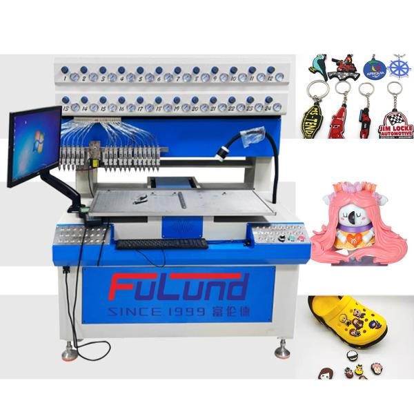 Máquina de fatura automática do Pvc dos deslizadores do plástico de silicone a única para a venda por atacado