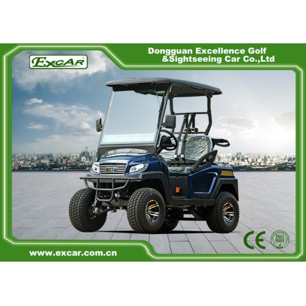 Italy Graziano Axle 2 Seater Electric Golf Buggy / Two Seater Golf Cart